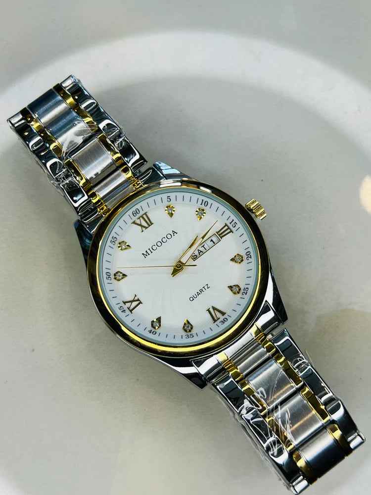 The Classy White Dial Watch