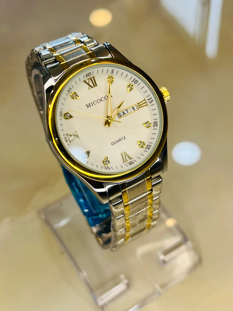 The Classy White Dial Watch